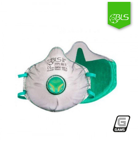 Mascarilla de protección respiratoria con válvula_BLS-ZERO-30C_BLS_GAMS